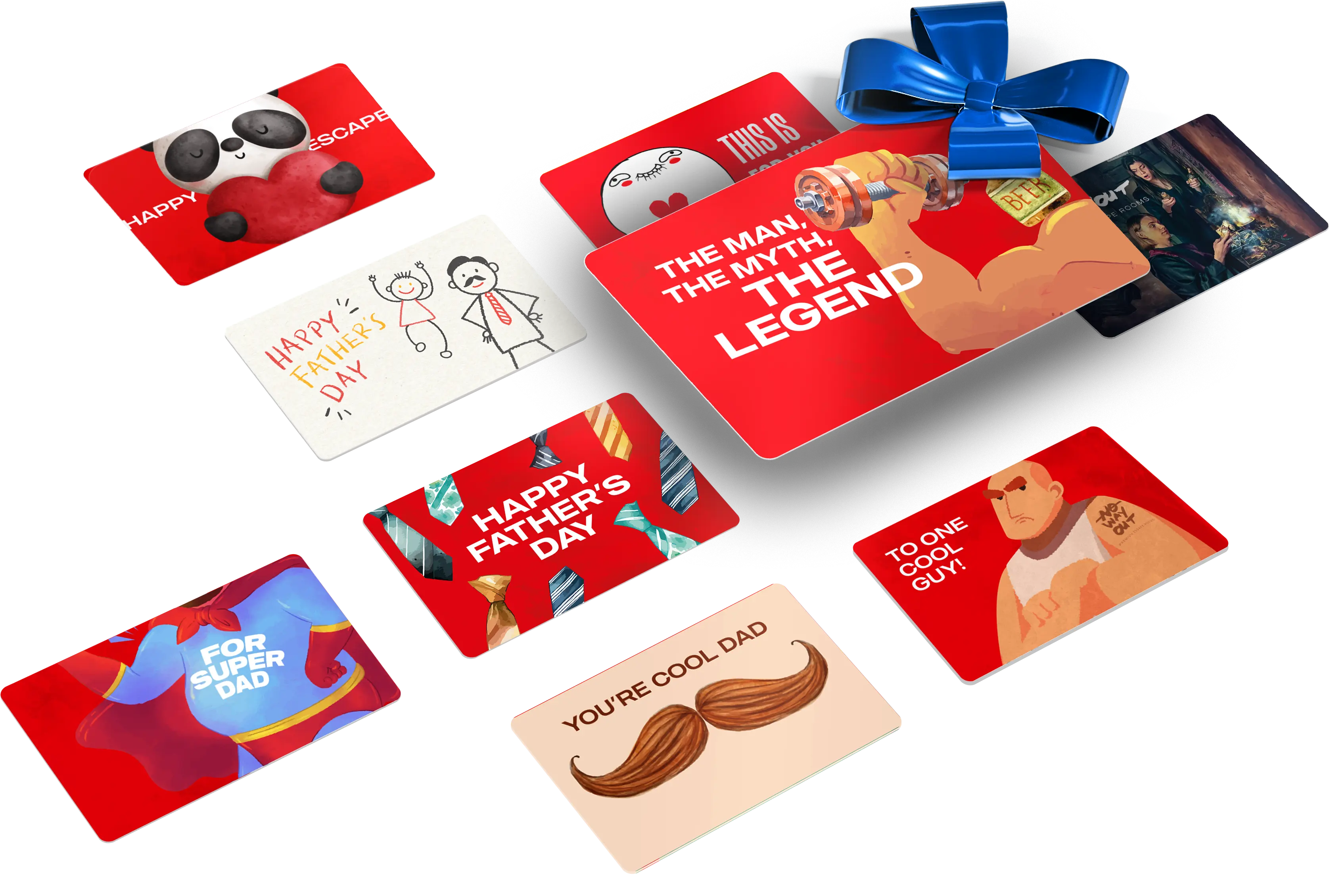 Father's day gift cards